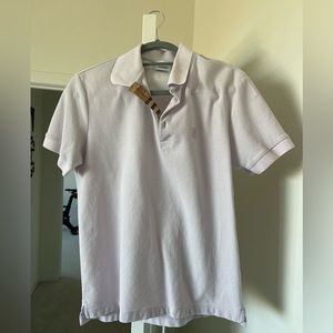 Light pink Men’s Burberry polo